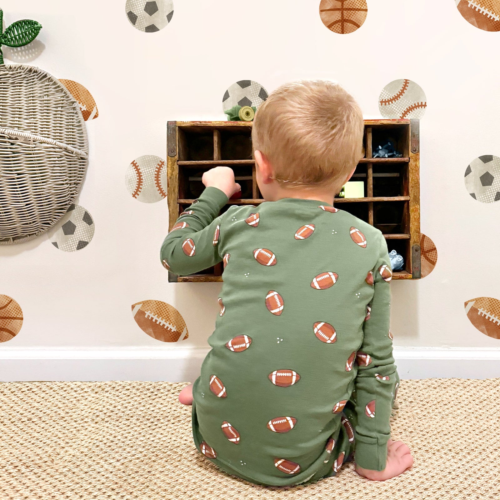 Sports Ball Fabric Wall Decals