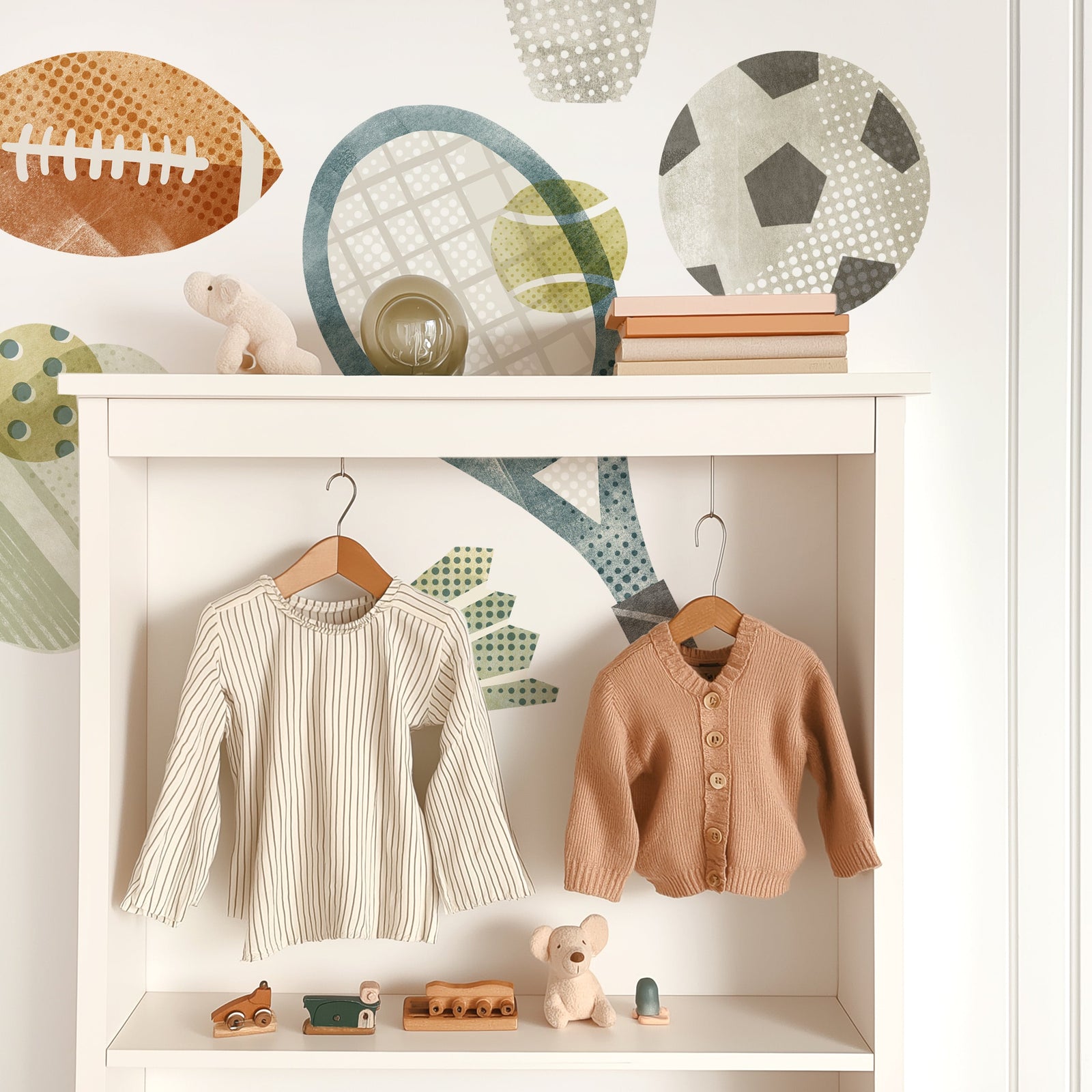Sports Fan Fabric Wall Decals - Large