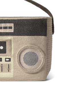 Boombox Basket with Play Headphones