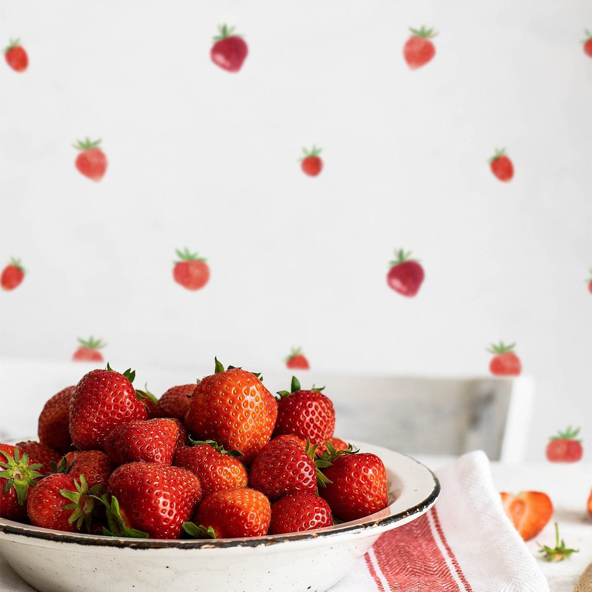 Strawberry Wall Decal Set