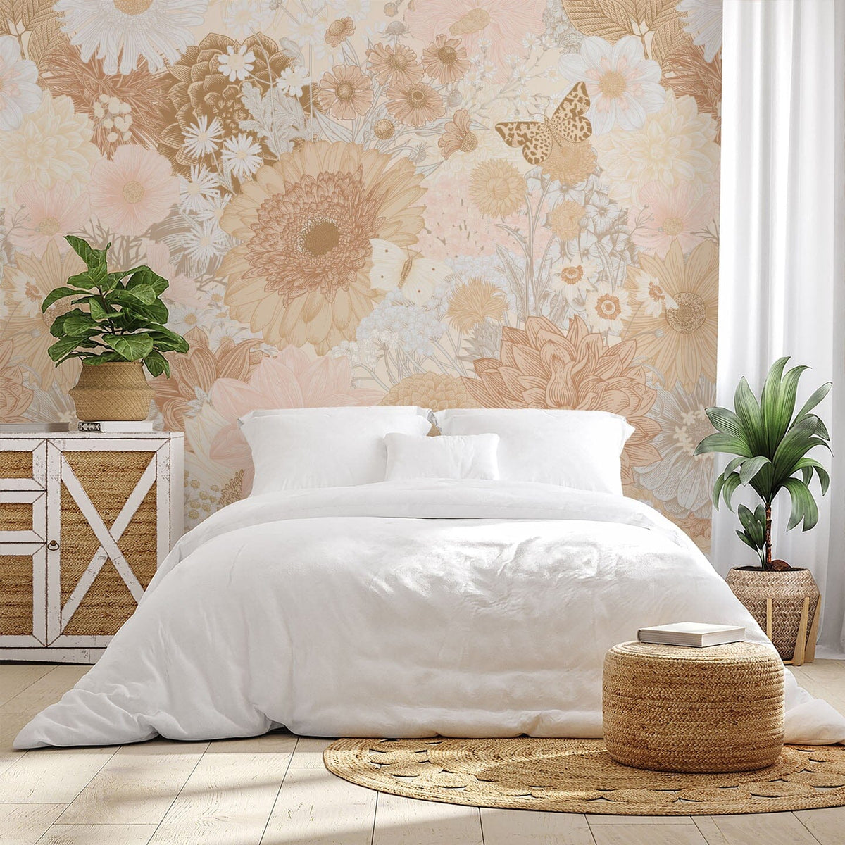 Summer Garden Wall Mural