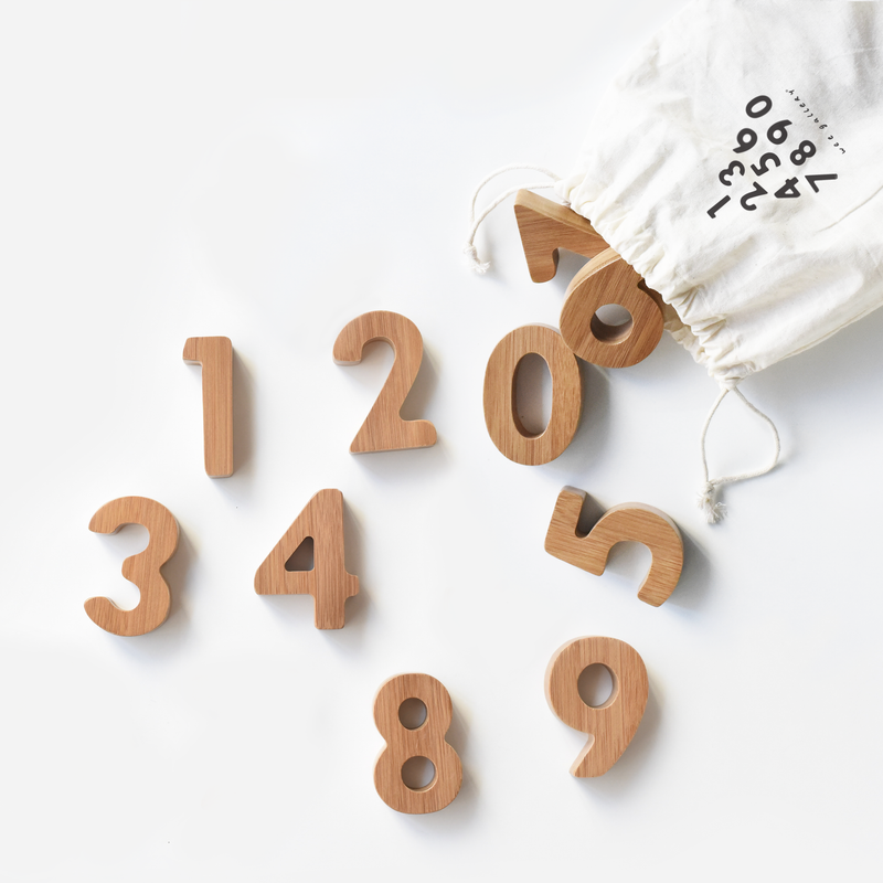 Bamboo Numbers Set