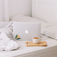Tangerines in Greens Wall Decals