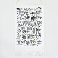 Jungle Alphabet Wall Tapestry