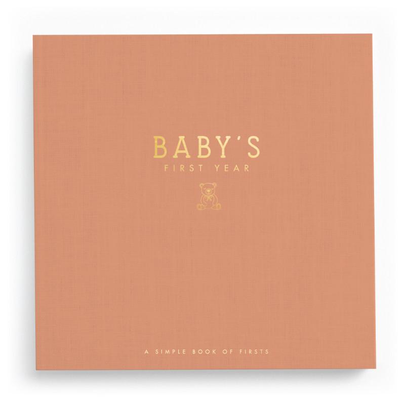Teddy Bear Picnic Luxury Memory Baby Book