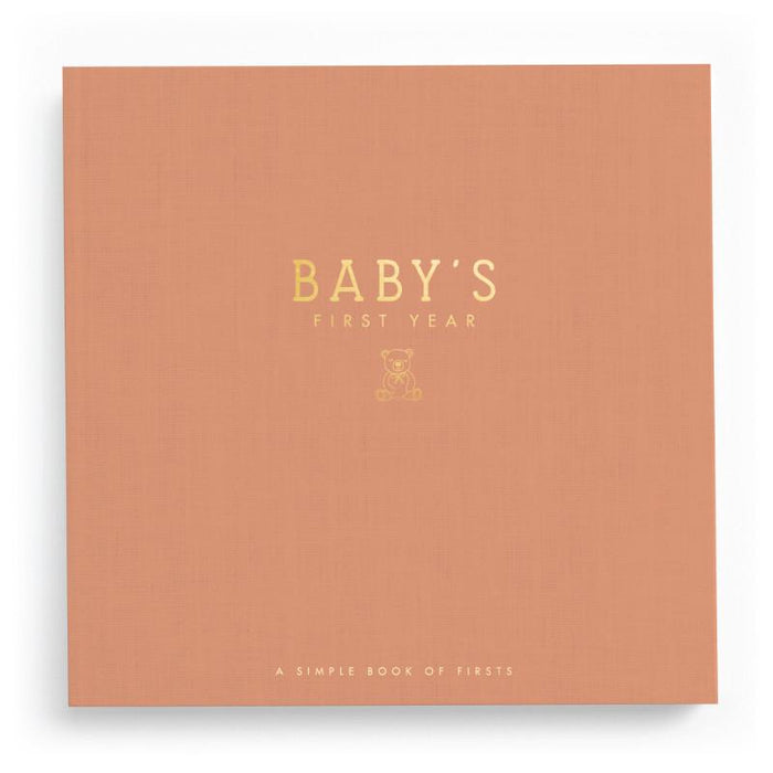 Teddy Bear Picnic Luxury Memory Baby Book