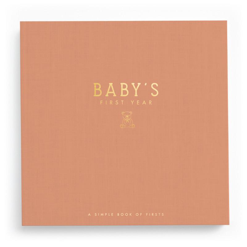 Teddy Bear Picnic Luxury Memory Baby Book