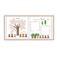 Teddy Bear Picnic Luxury Memory Baby Book