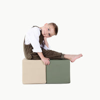 Vegan Leather Play Cube Set