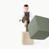 Vegan Leather Play Cube Set