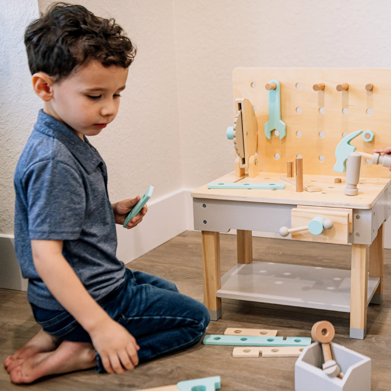 Little Builder Toy Workbench