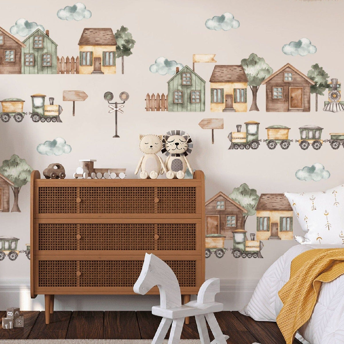 Train Wall Decals