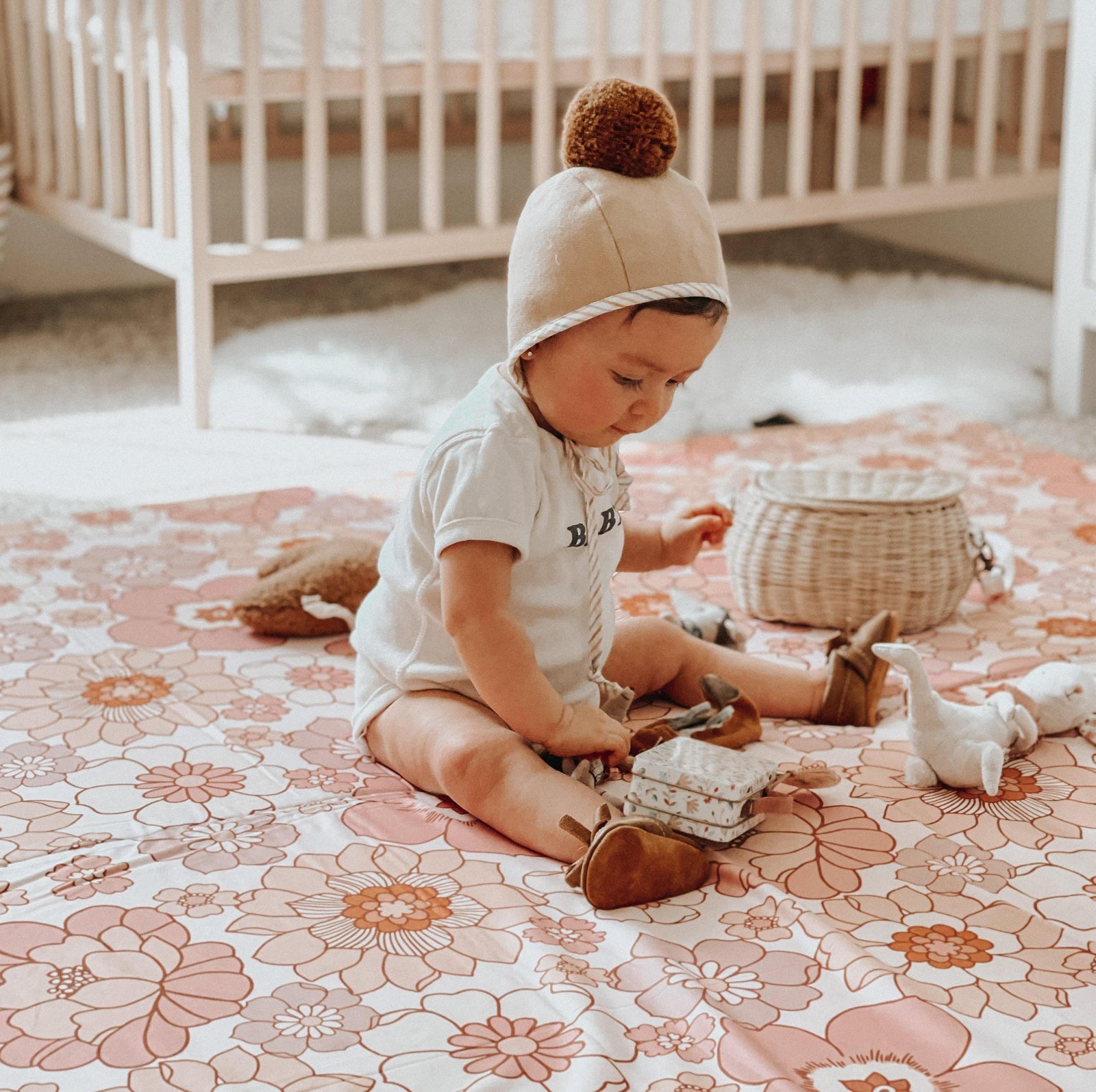 Blooms Padded Play Mat