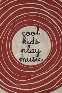 Cool Kids Play Music Wall Hanging