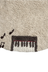 Musical Instruments Washable Play Rug