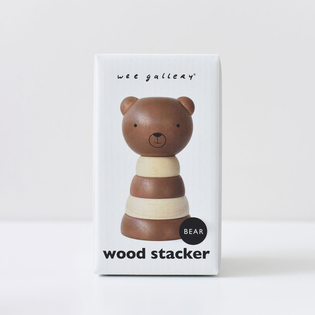 Wood Bear Stacker Toy