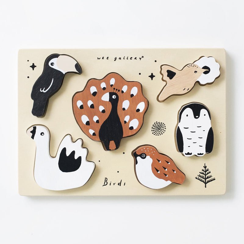 Birds Wooden Tray Puzzle