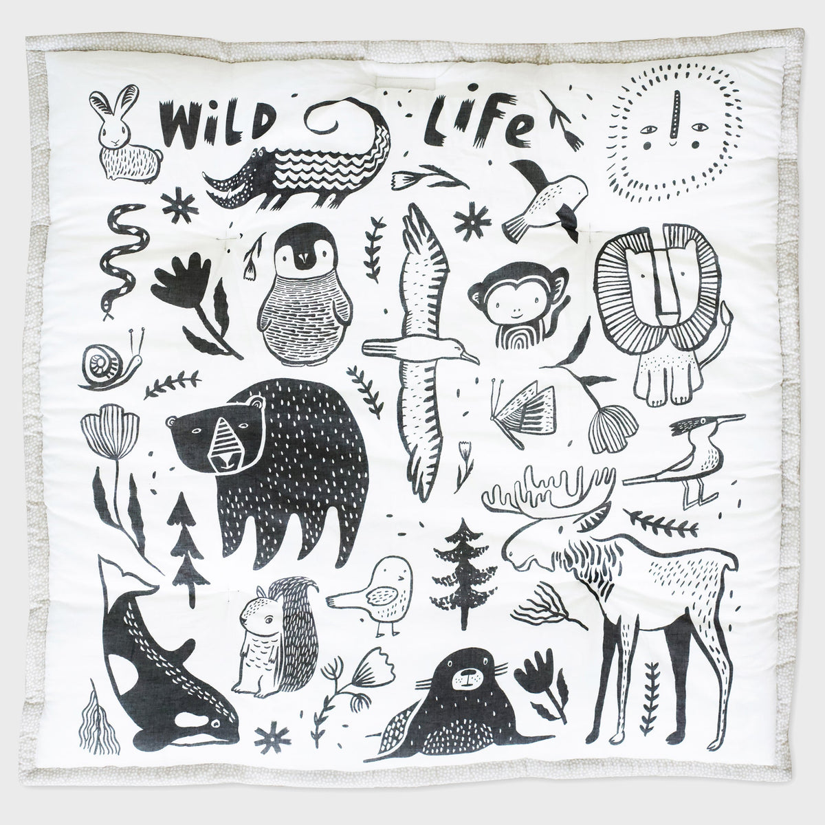 Wildlife Reversible Play Mat