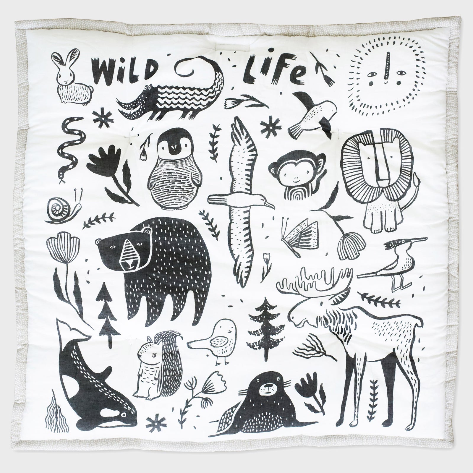 Wildlife Reversible Play Mat