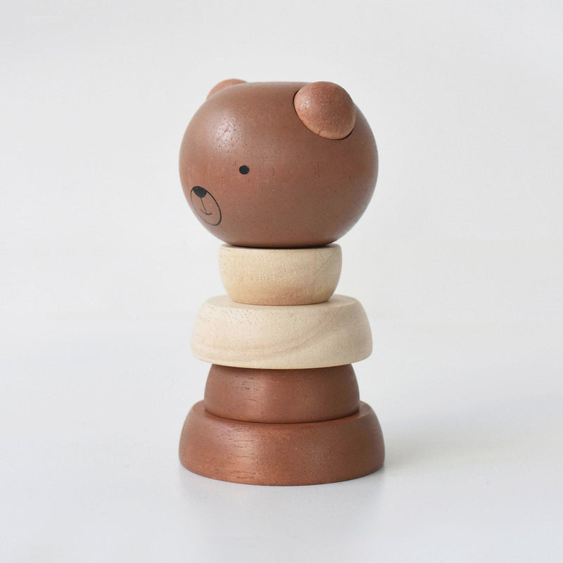 Wood Bear Stacker Toy