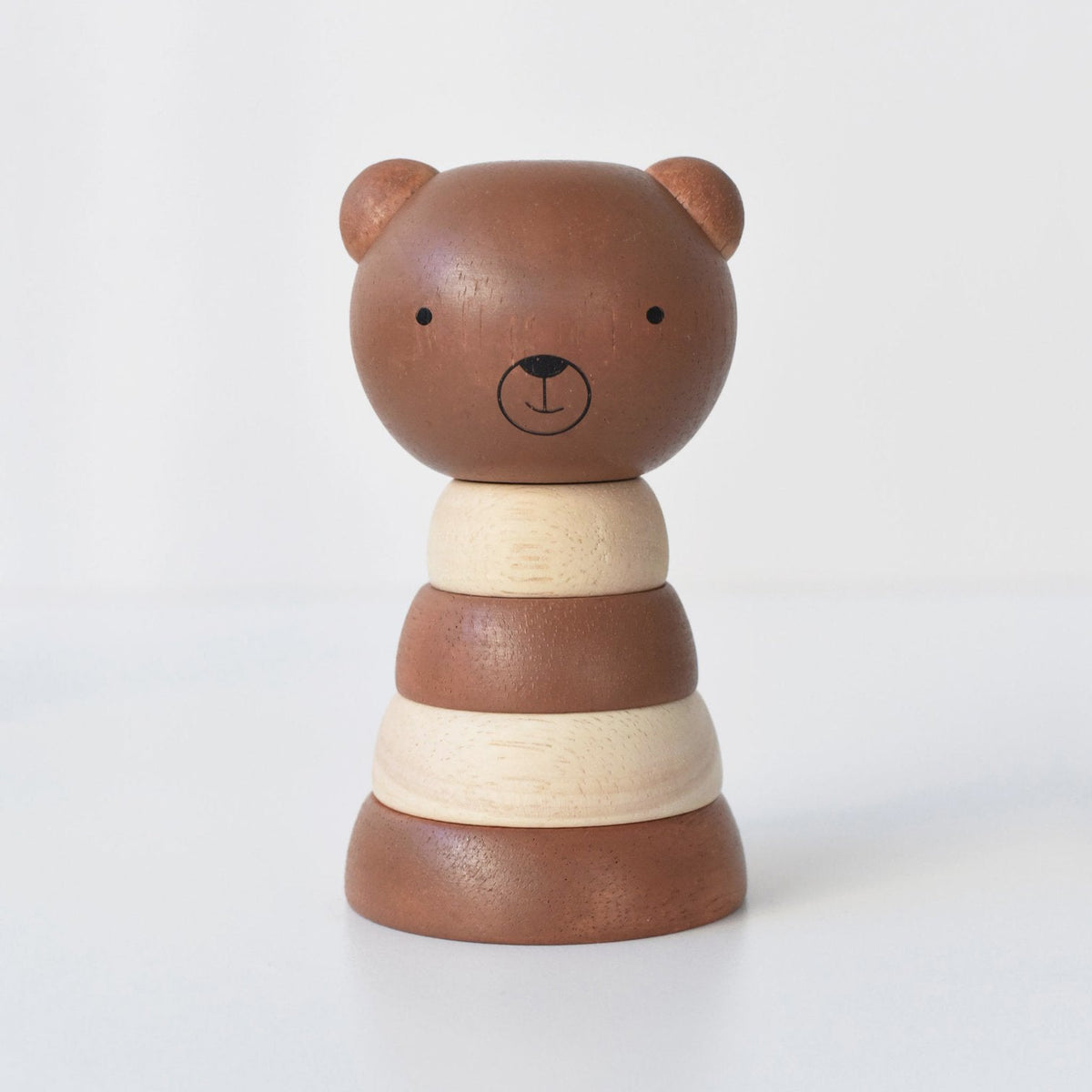 Wood Bear Stacker Toy
