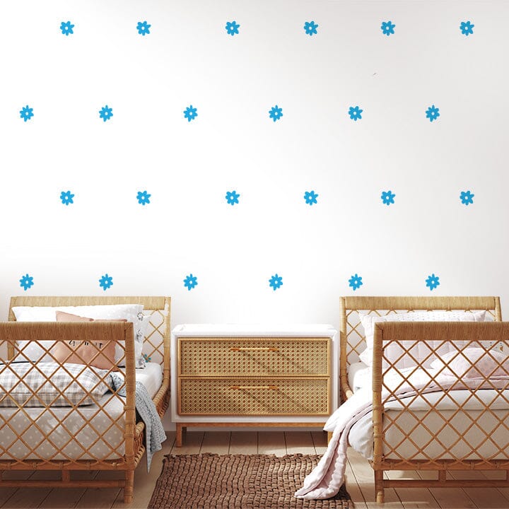 Small Whimsy Daisy Wall Decals