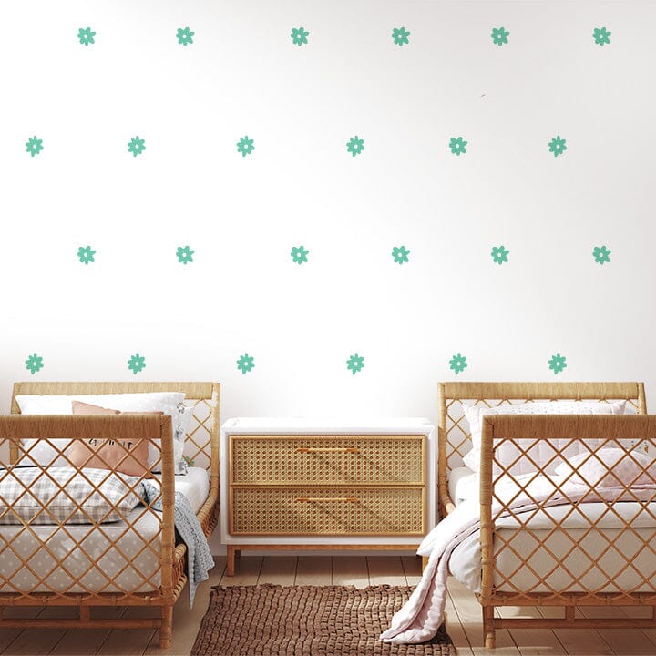 Small Whimsy Daisy Wall Decals