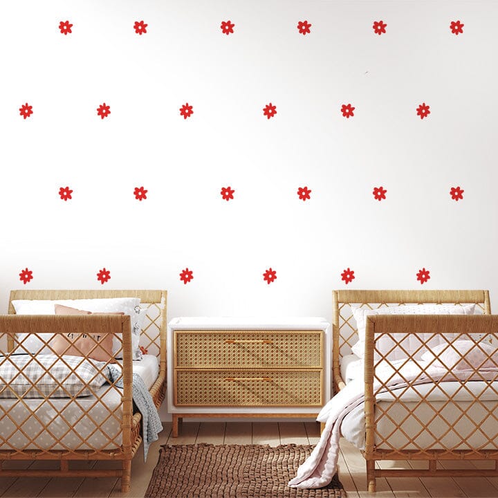 Small Whimsy Daisy Wall Decals