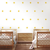 Small Whimsy Daisy Wall Decals