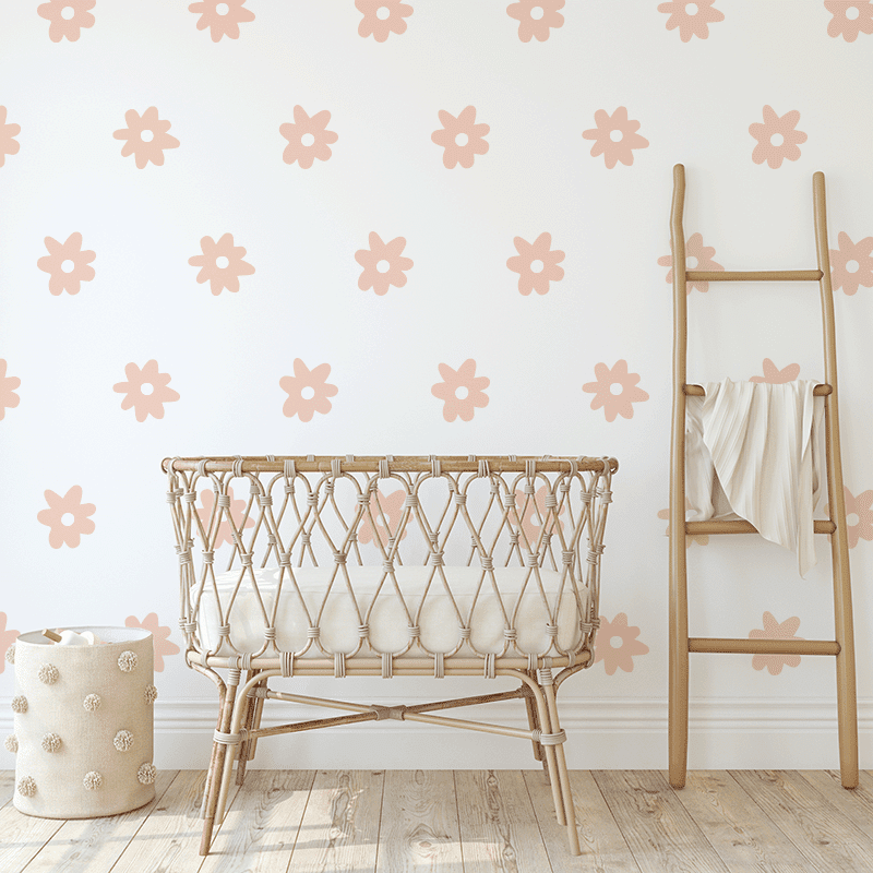 Whimsy Daisy Wall Decals