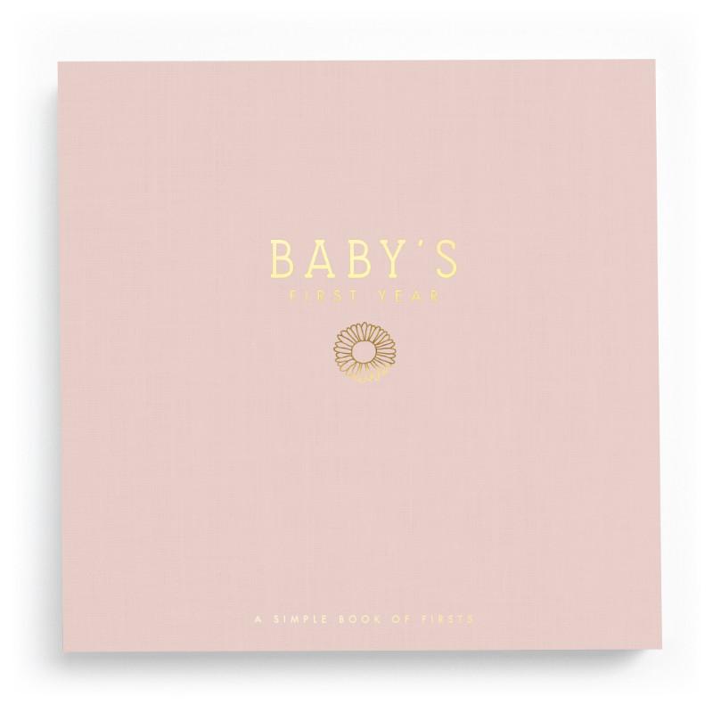 Wildflower Meadow Luxury Memory Baby Book