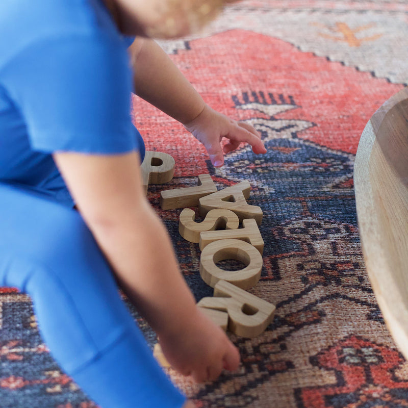 Bamboo Alphabet Set