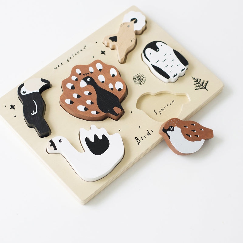 Birds Wooden Tray Puzzle