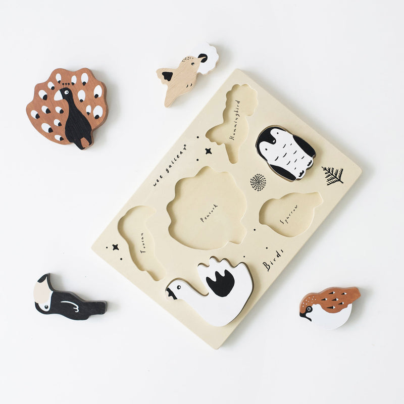 Birds Wooden Tray Puzzle