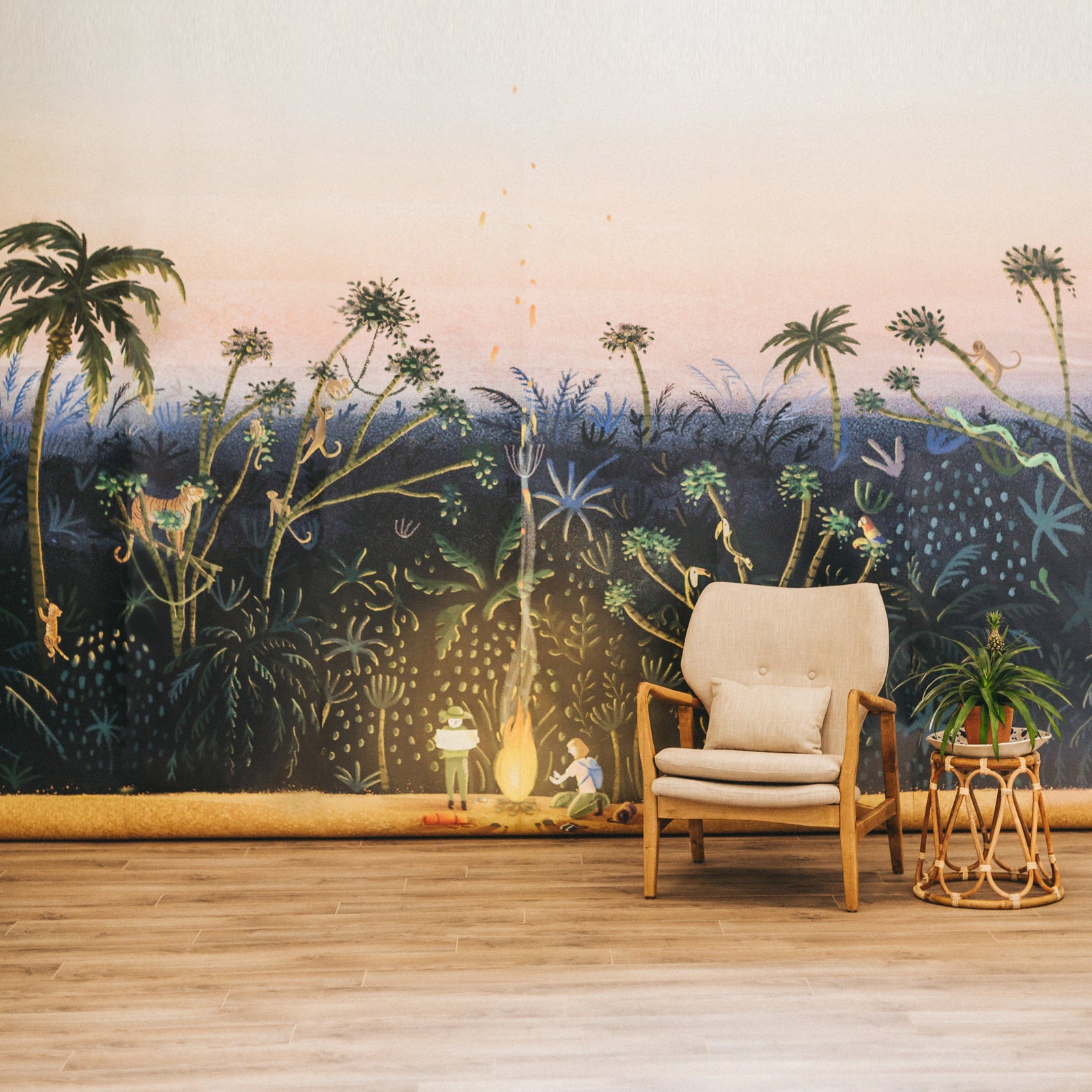 Little Explorers Wallpaper Mural - Project Nursery