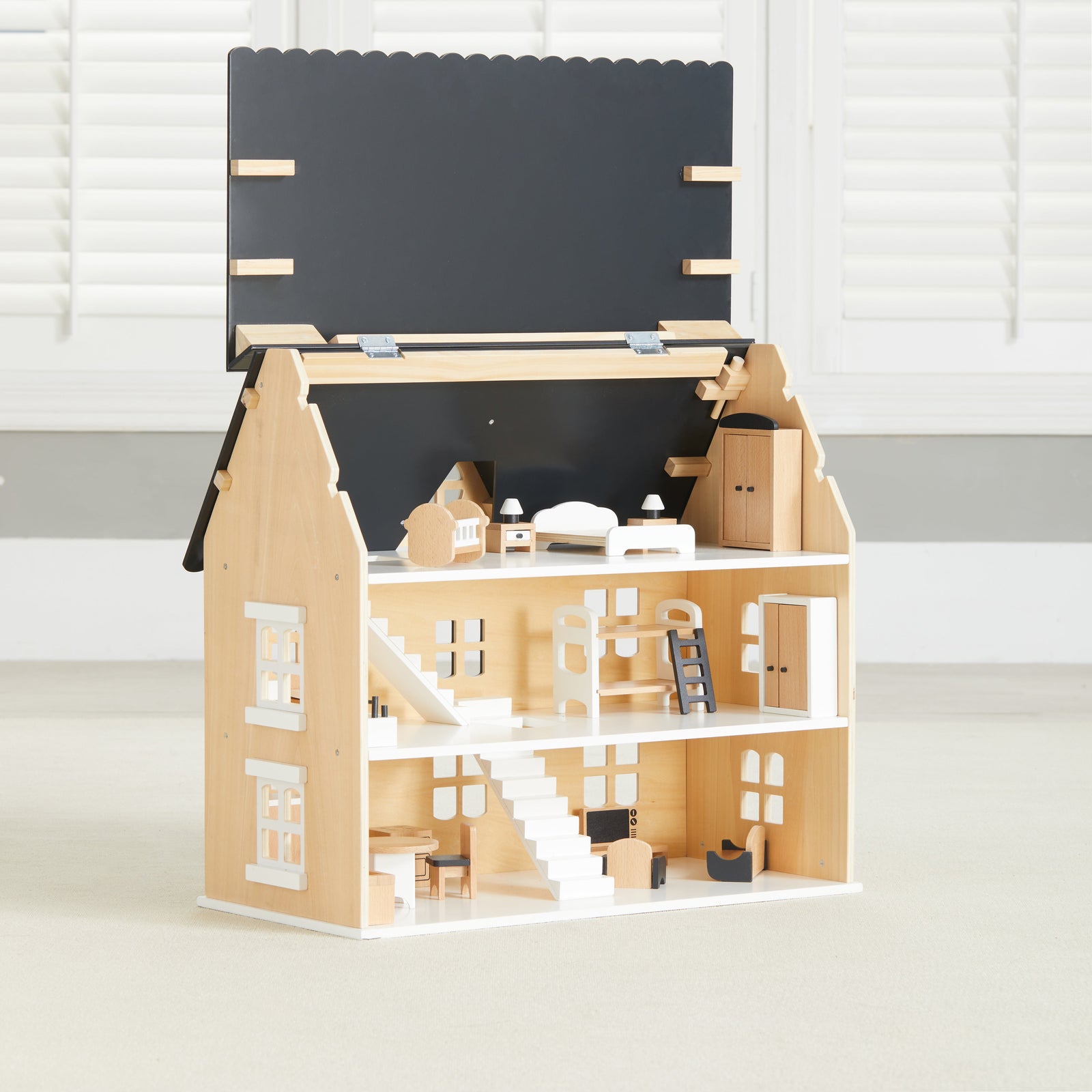 Wooden Dollhouse