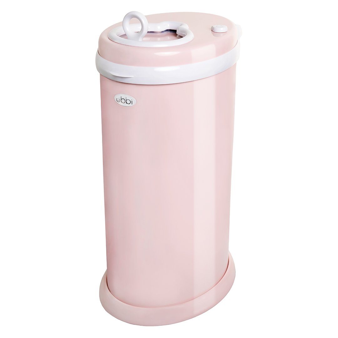 Ubbi Diaper Pail in Blush Pink - Project Nursery