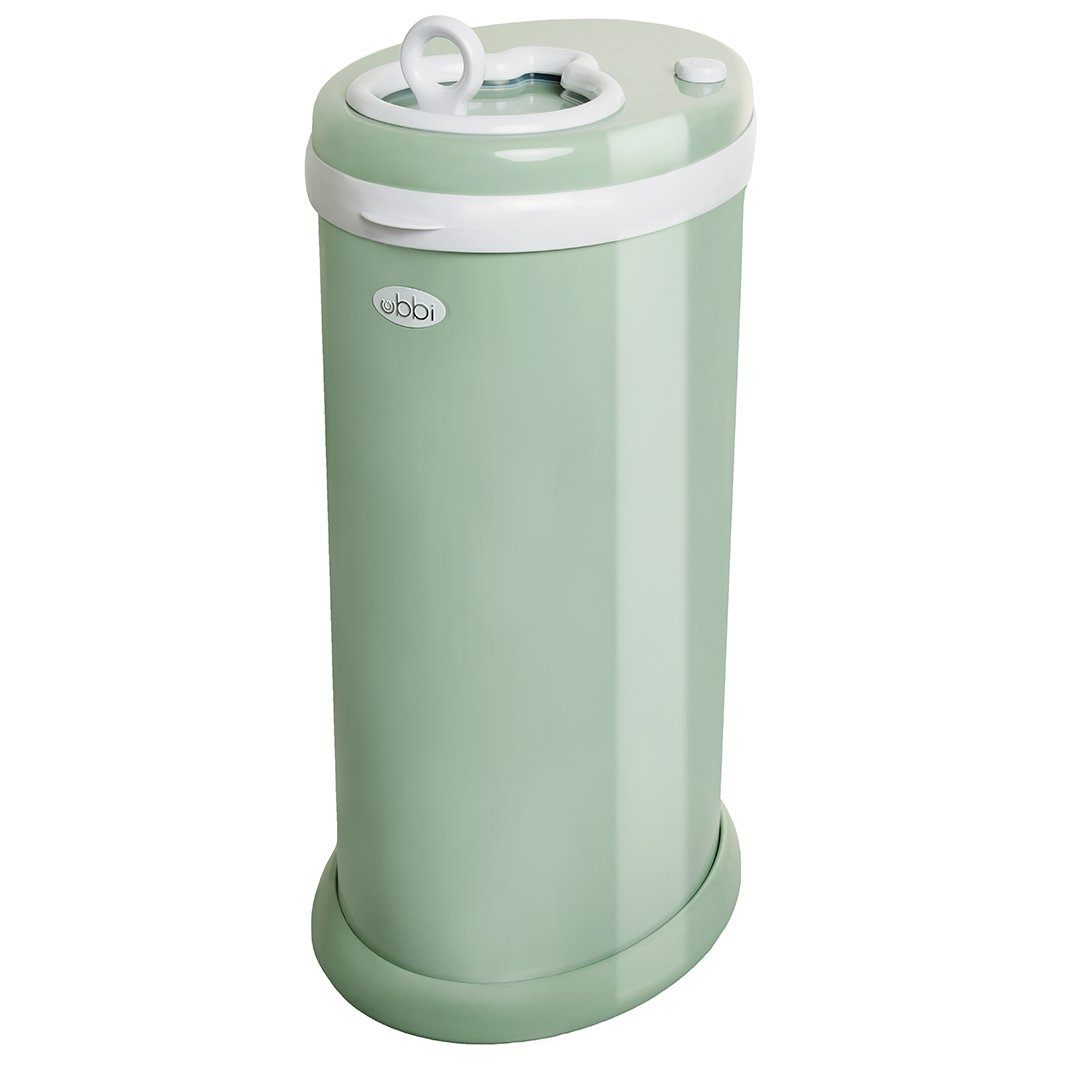 Ubbi Diaper Pail in Sage Green - Project Nursery