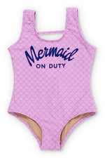 Mermaid on Duty One-Piece Swimsuit - Project Nursery