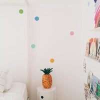 Rainbow Confetti Dot Wall Decal Set