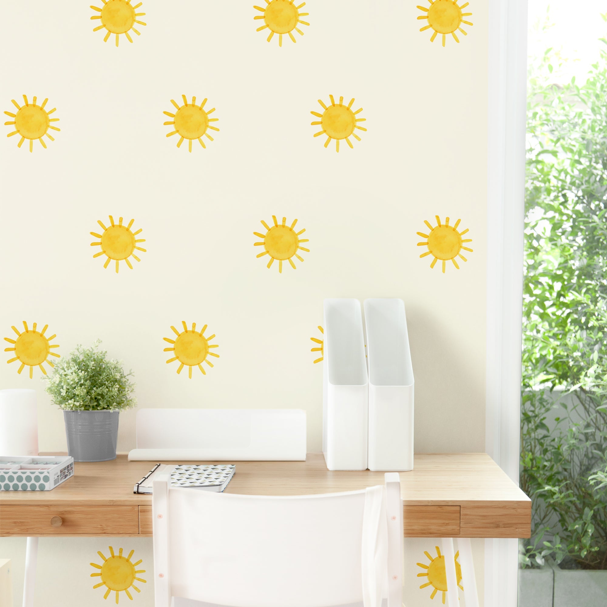 Mini Sun Wall Decals