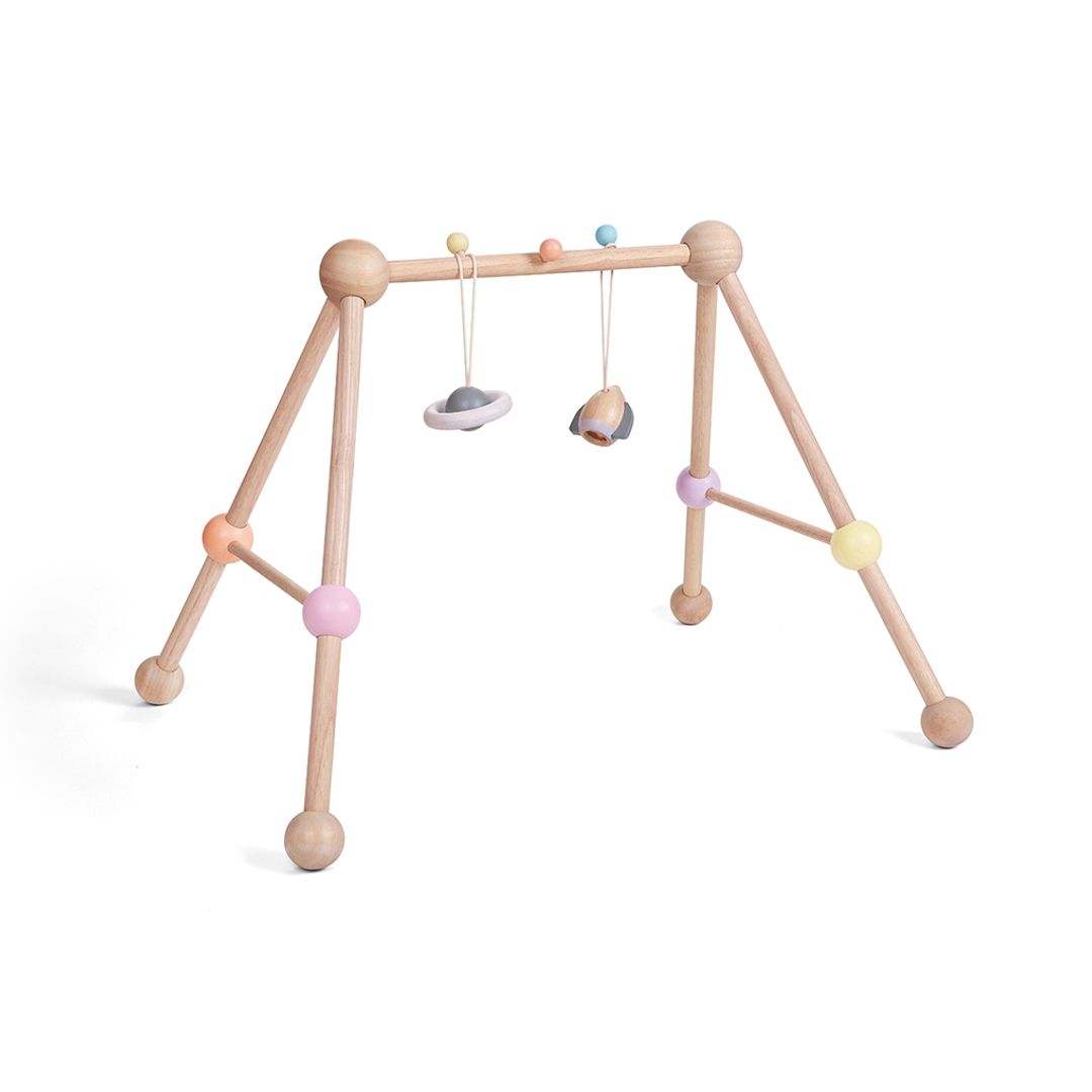 Wooden Play Gym - Pastel