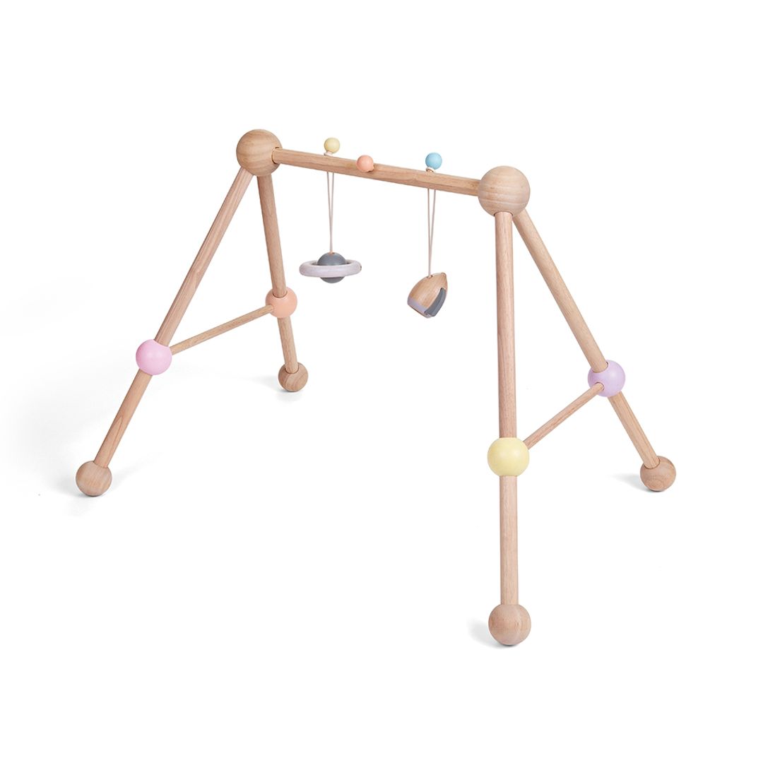 Wooden Play Gym - Pastel