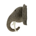 Elephant Head with Tusks Wall Hanging - Project Nursery