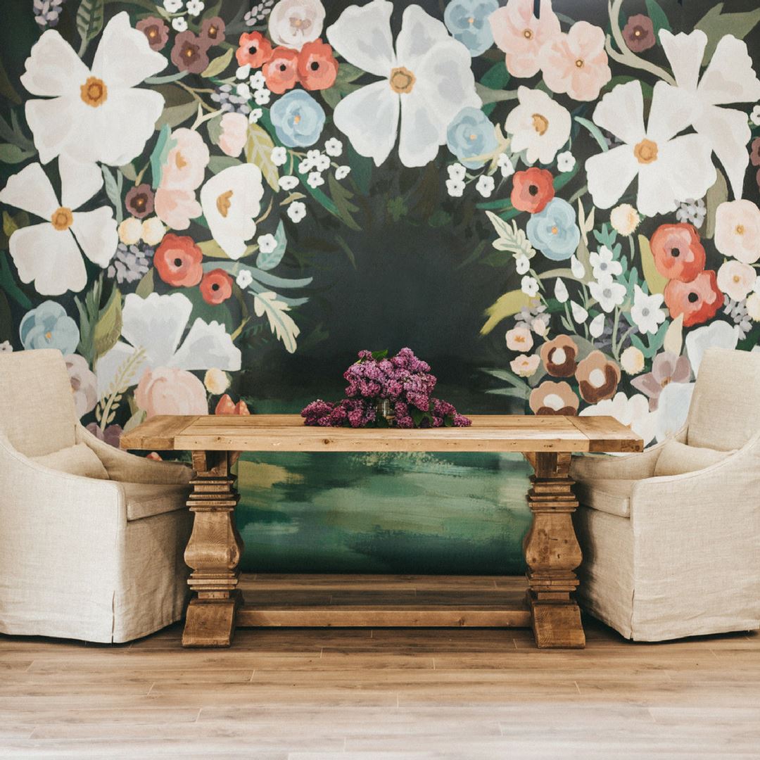 Alice's Forest Wallpaper Mural - Project Nursery