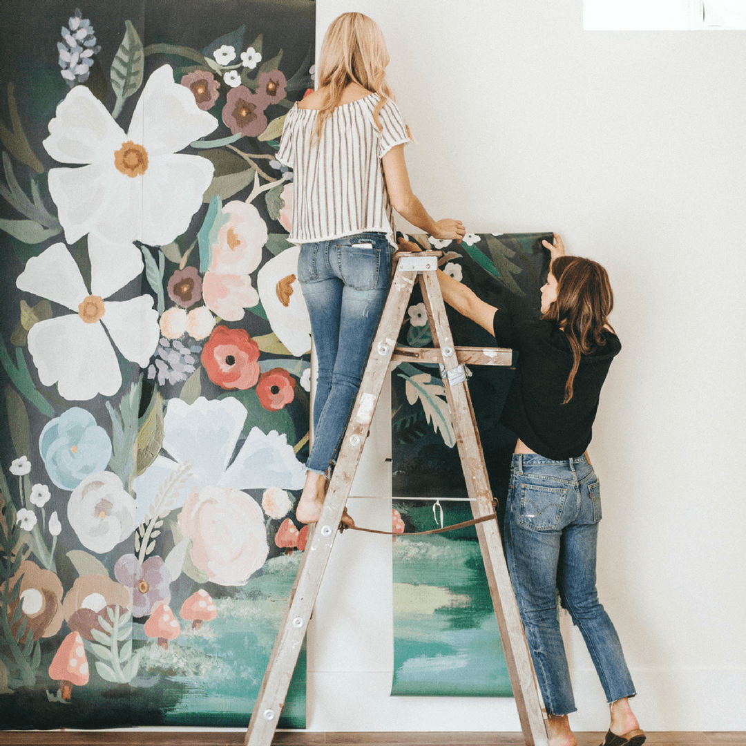 Alice's Forest Wallpaper Mural - Project Nursery