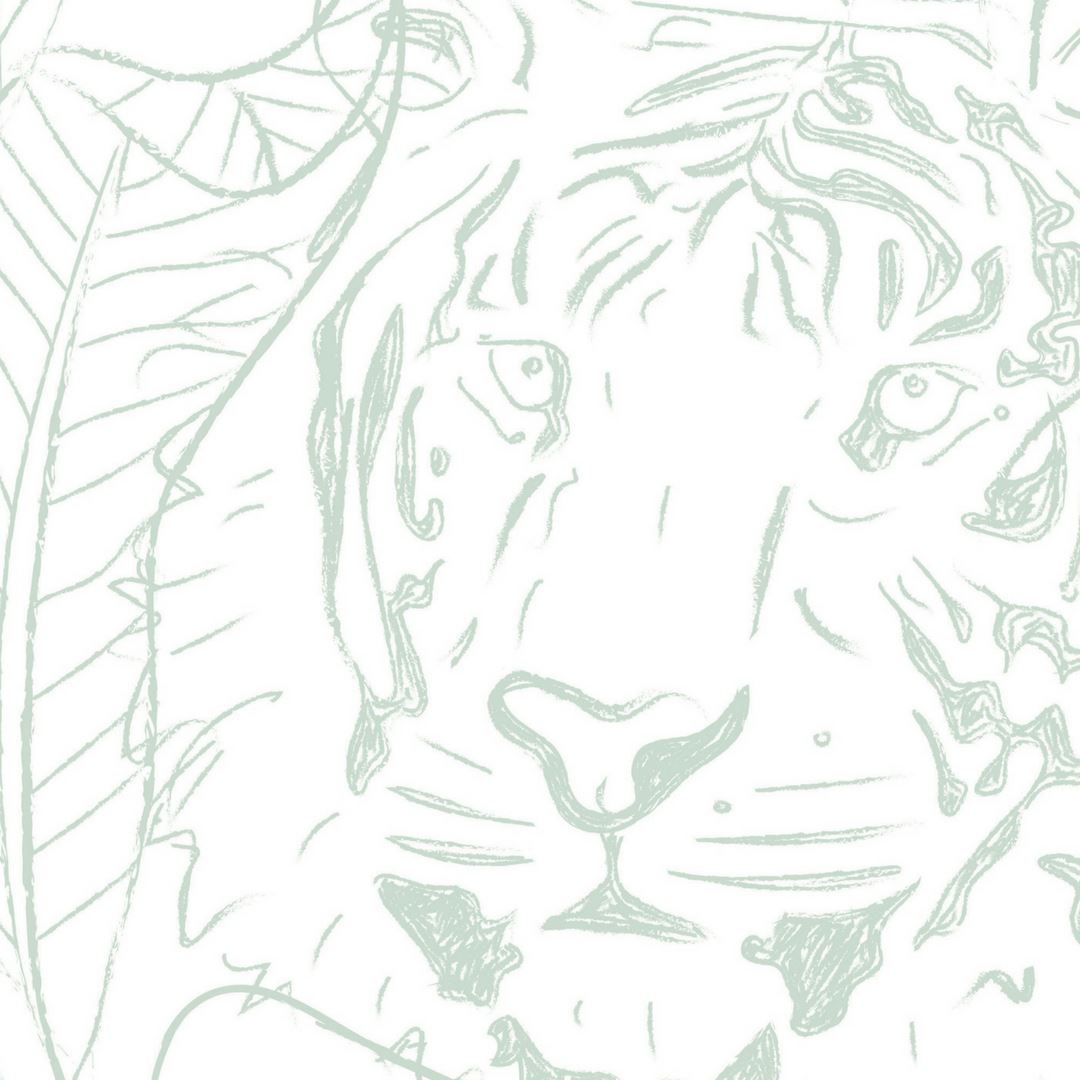Animal Kingdom Wallpaper Mural - Project Nursery