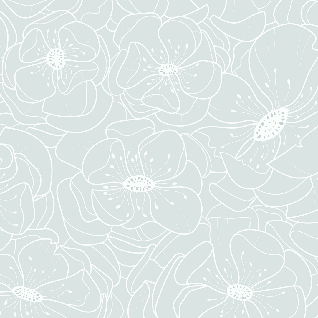 Hibiscus Wallpaper Mural - Project Nursery