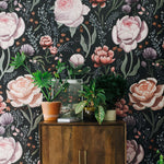 Rose Le Soir Wallpaper Mural - Project Nursery