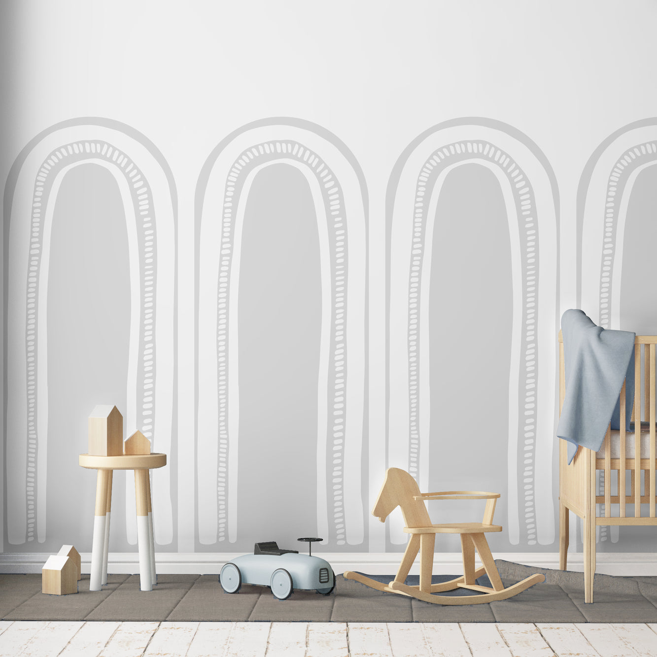 Boho Double Arch Wall Decals